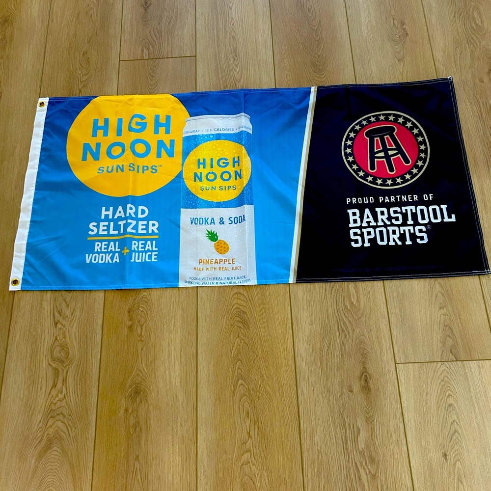 Brand new bar stool flag- 47 inches long x 23 inches